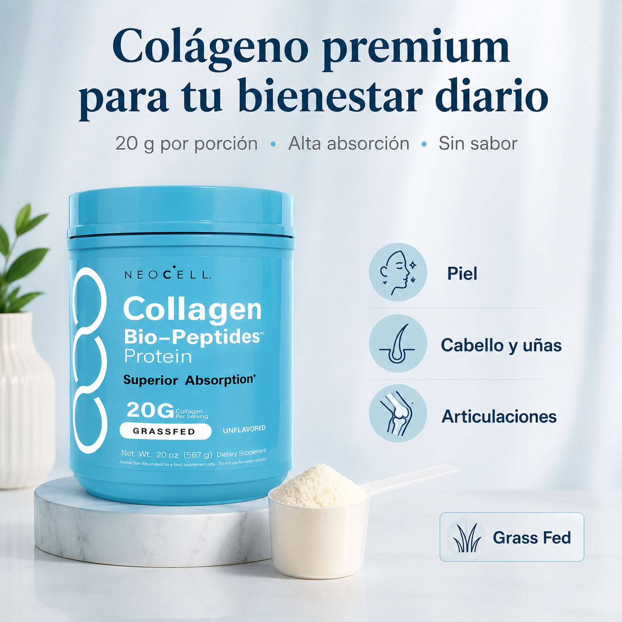 Neocell Collagen Bio-Peptides 20G