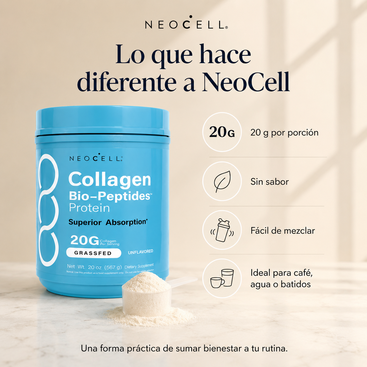 Neocell Collagen Bio-Peptides 20G